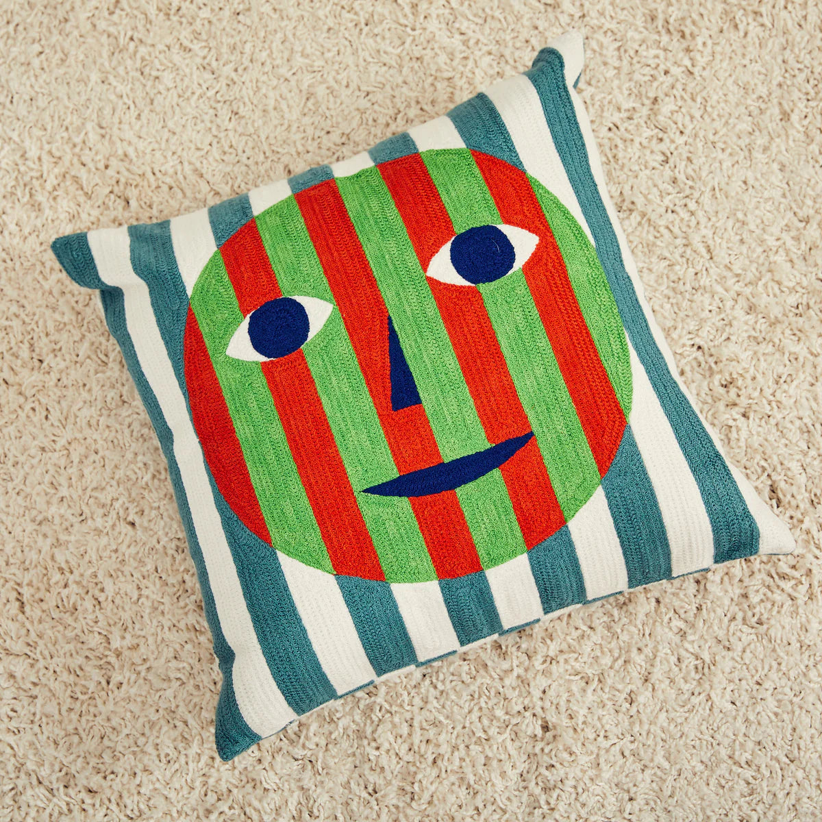Everybody Embroidered Pillow - Thumbnail 4
