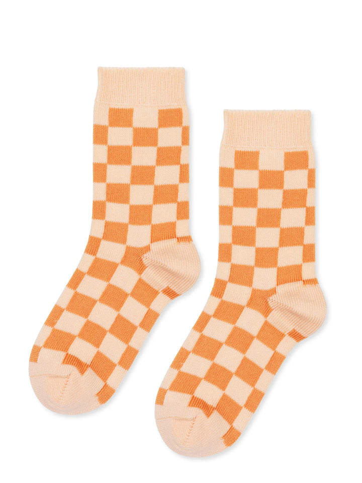 Alice Checkered Crew Sock