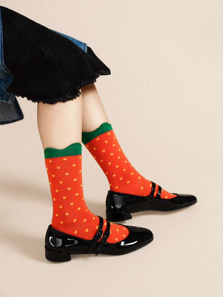Strawberry Crew Sock