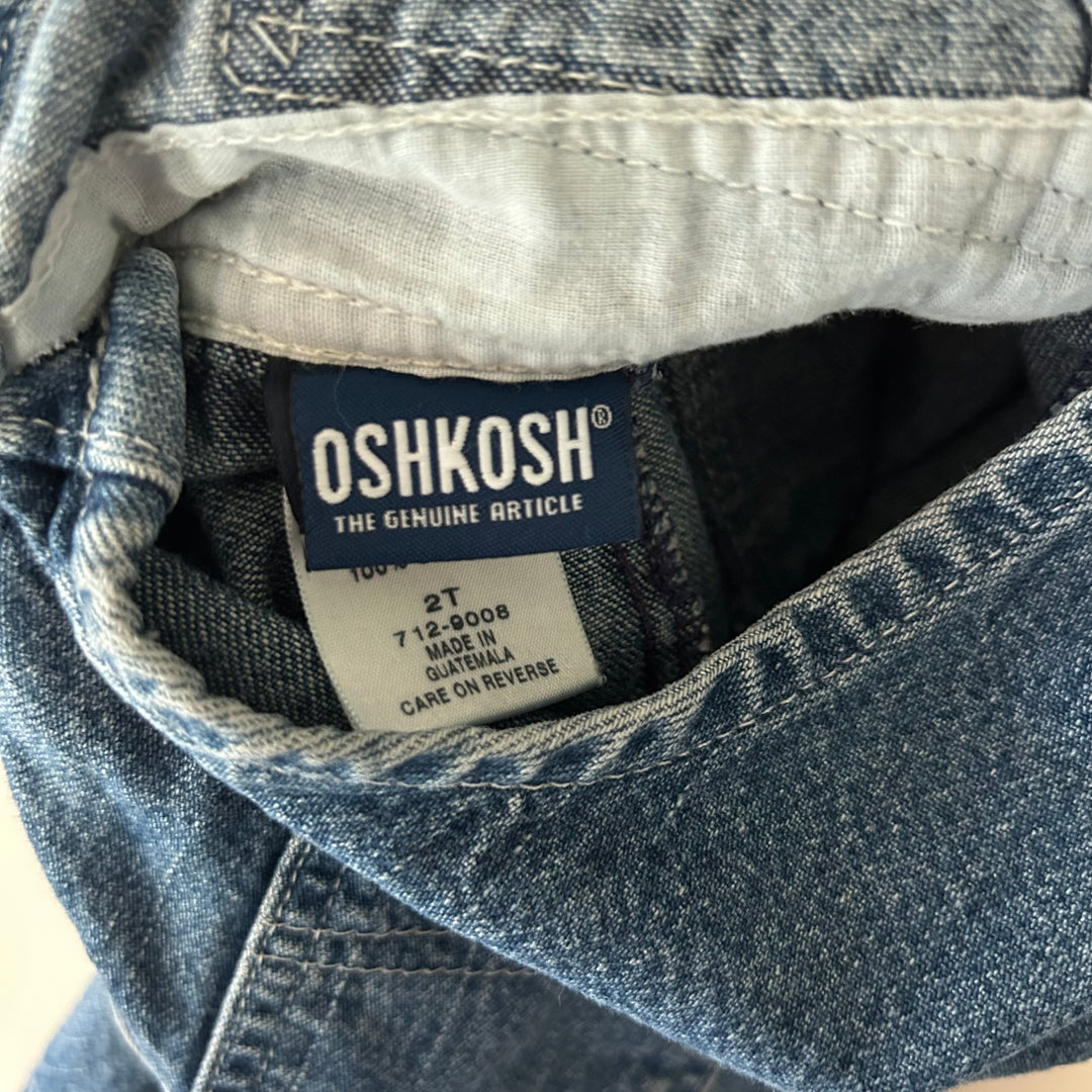Retro OshKosh Overalls Sz 2