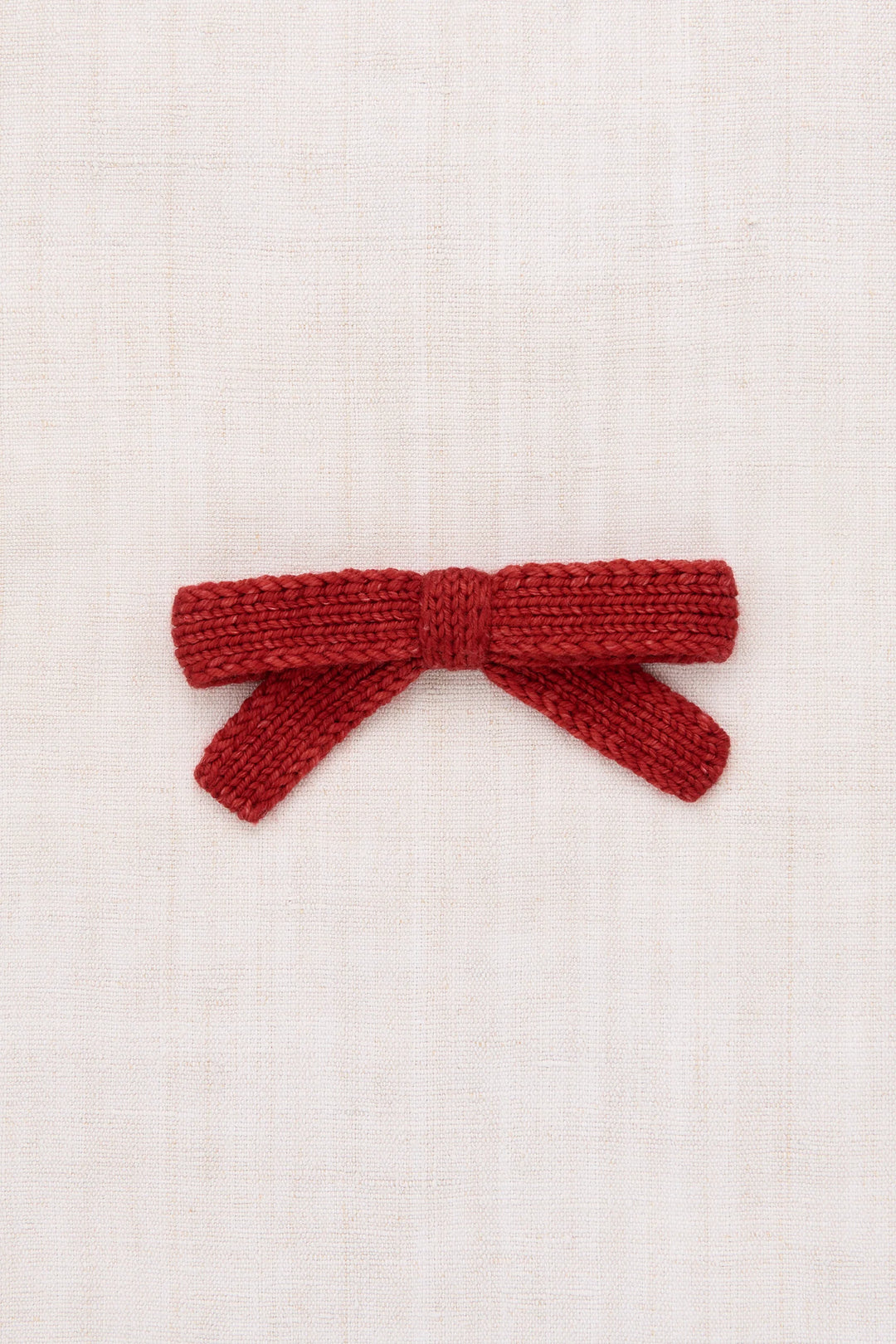 Jumbo Goldie Bow - Garnet