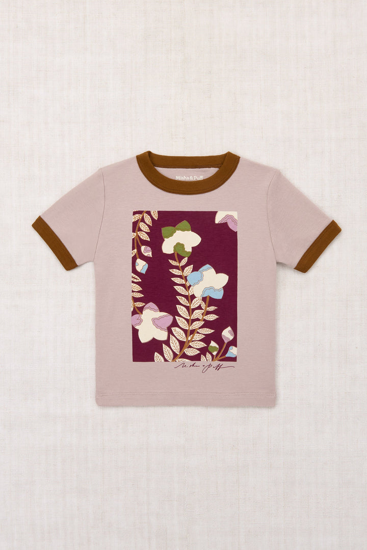 Kikyo Flower Ringer Tee