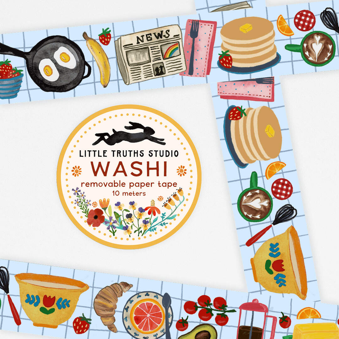 Brunch Washi Tape