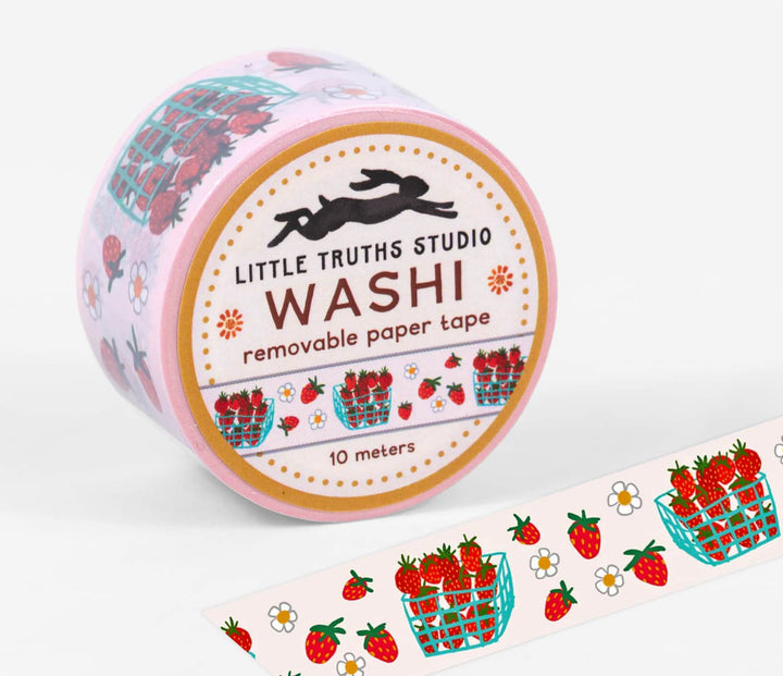 Strawberry Basket Washi Tape