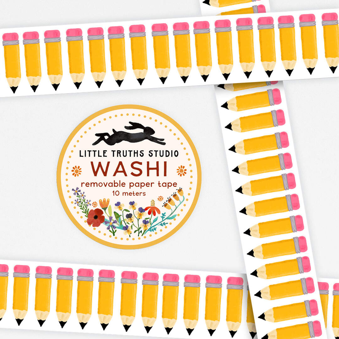Stubby Pencils Washi Tape