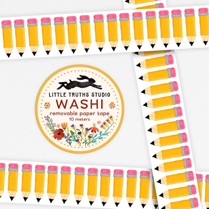 Stubby Pencils Washi Tape