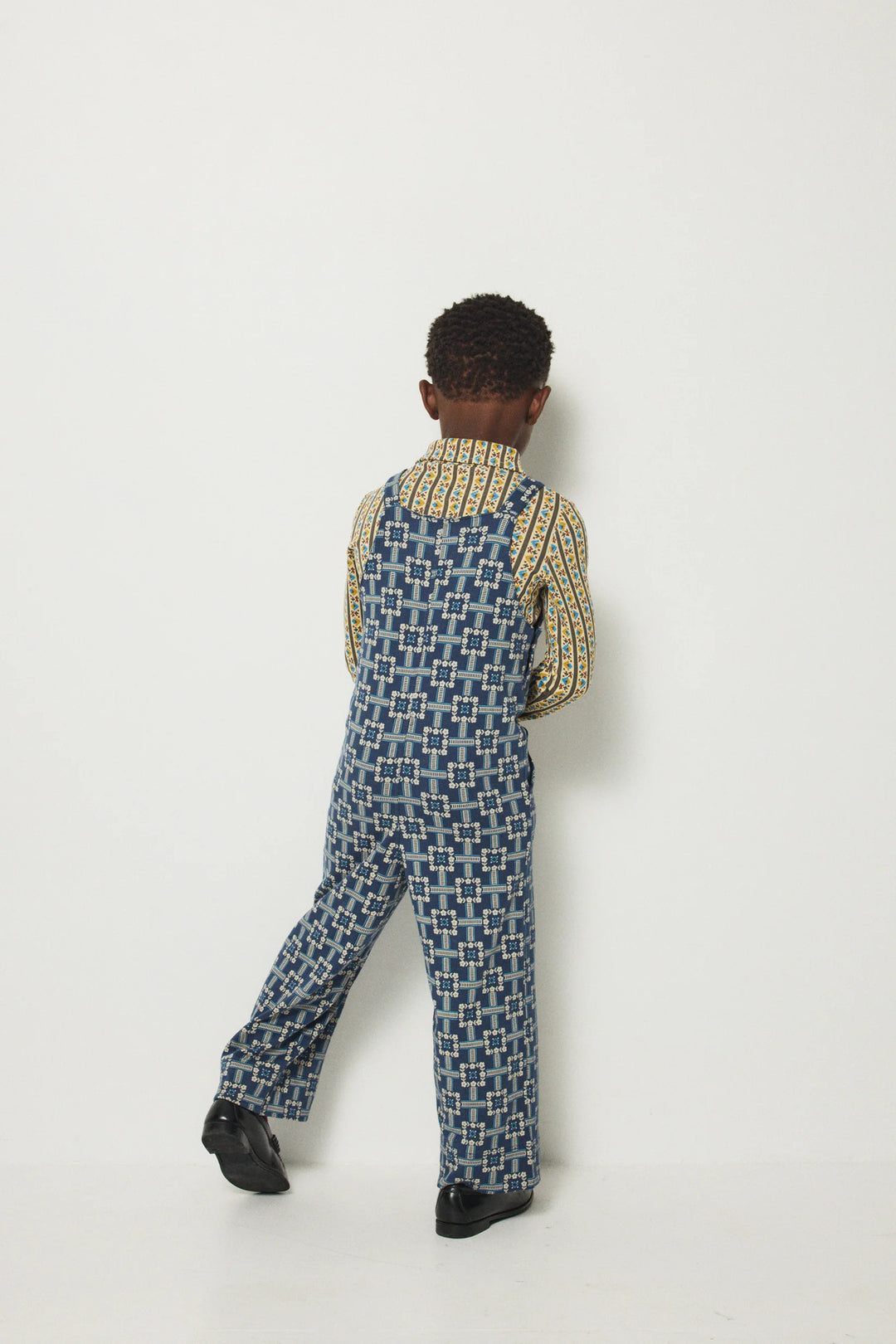 Long Sleeve Polo - Alabaster Gallup