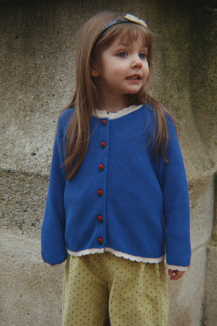 Lallo Cardigan - Blue