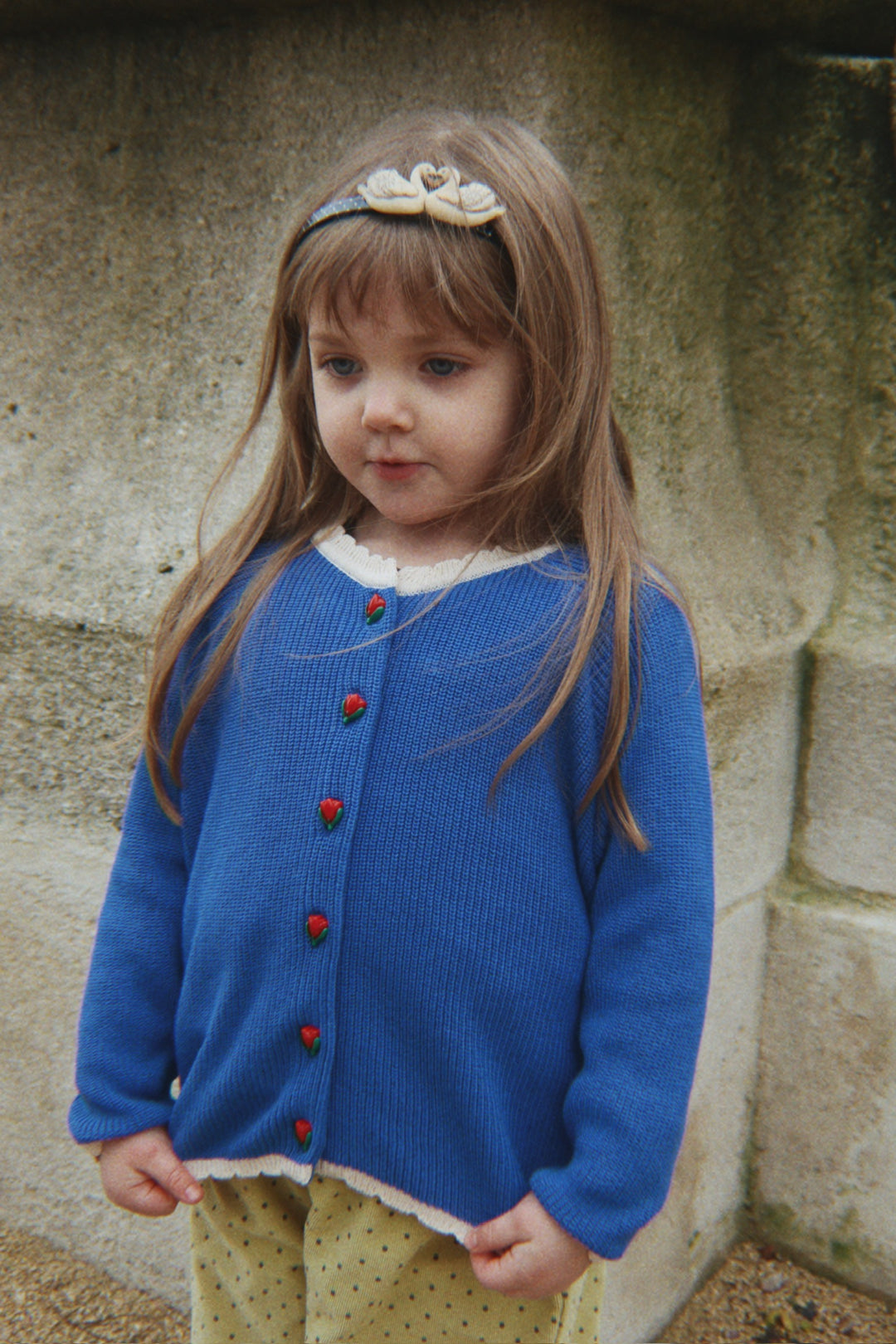 Lallo Cardigan - Blue