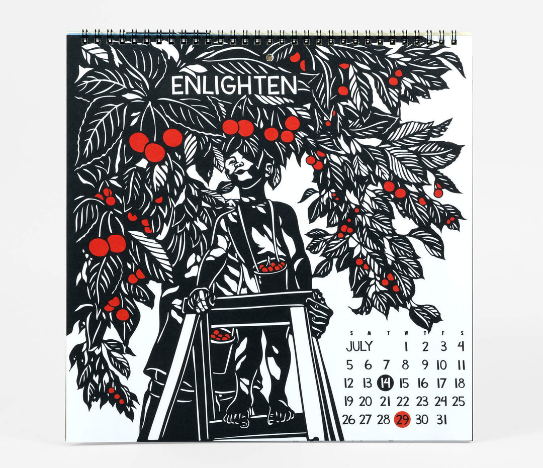 Courage 2026 Wall Calendar