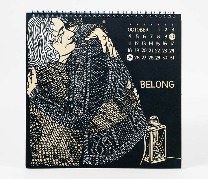 Courage 2026 Wall Calendar