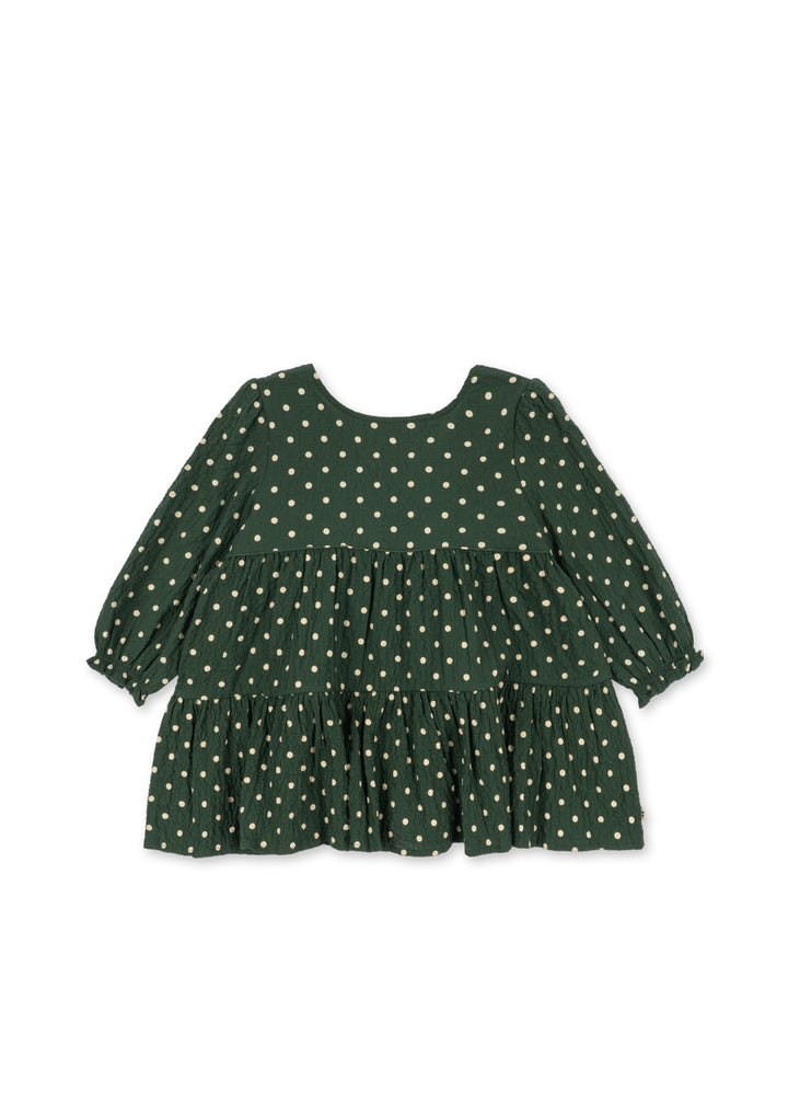 Elin Long Sleeve Bow Dress