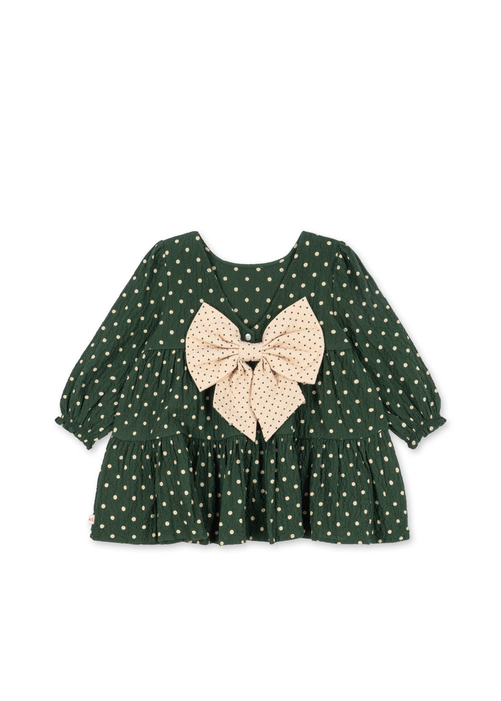Elin Long Sleeve Bow Dress