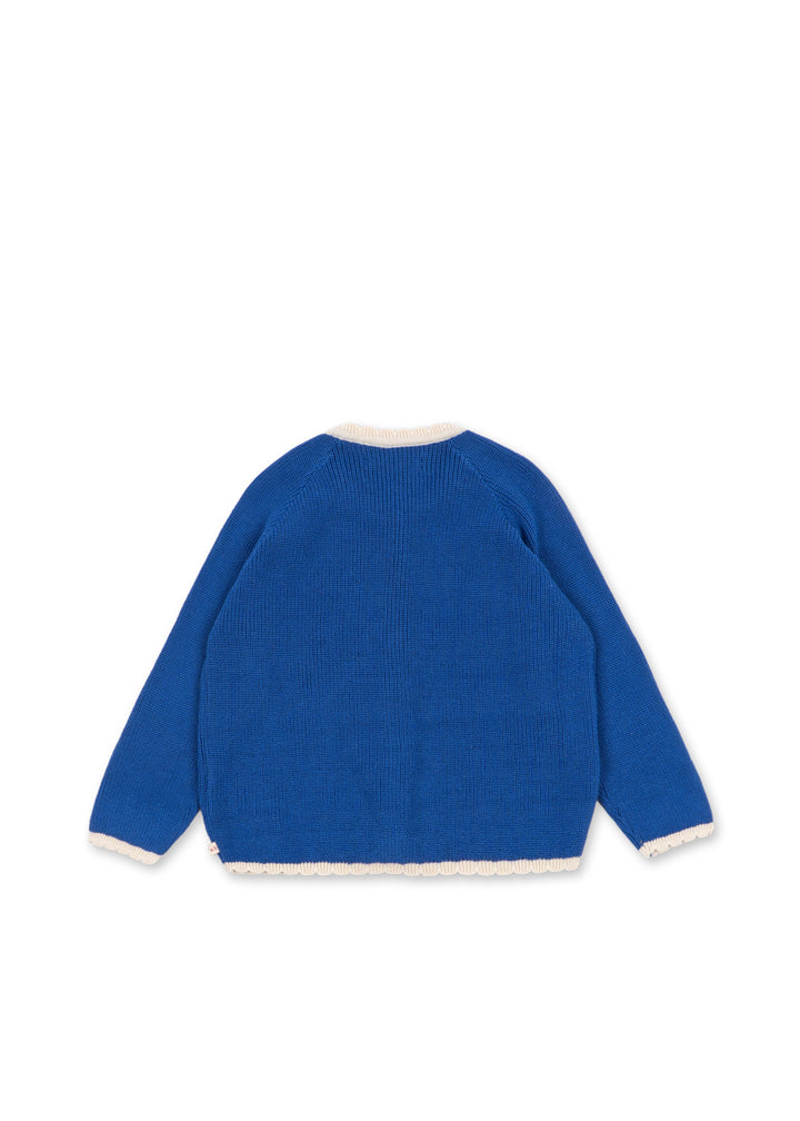 Lallo Cardigan - Blue