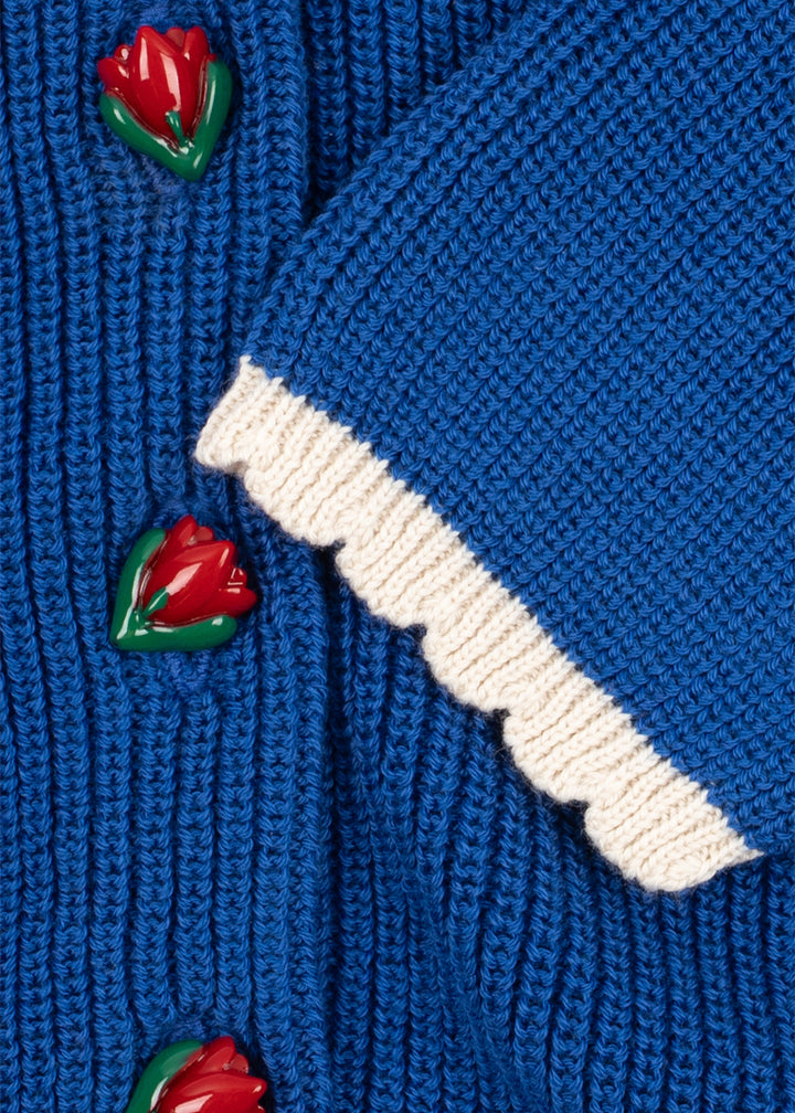Lallo Cardigan - Blue