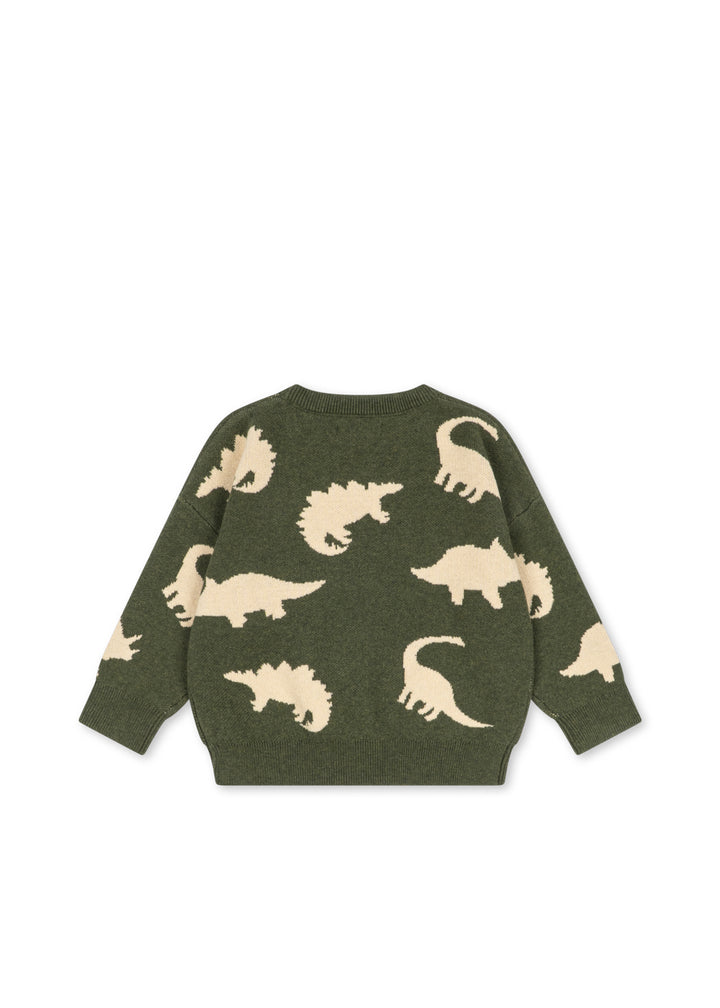 Lapis Blouse Wool - Dino Vert