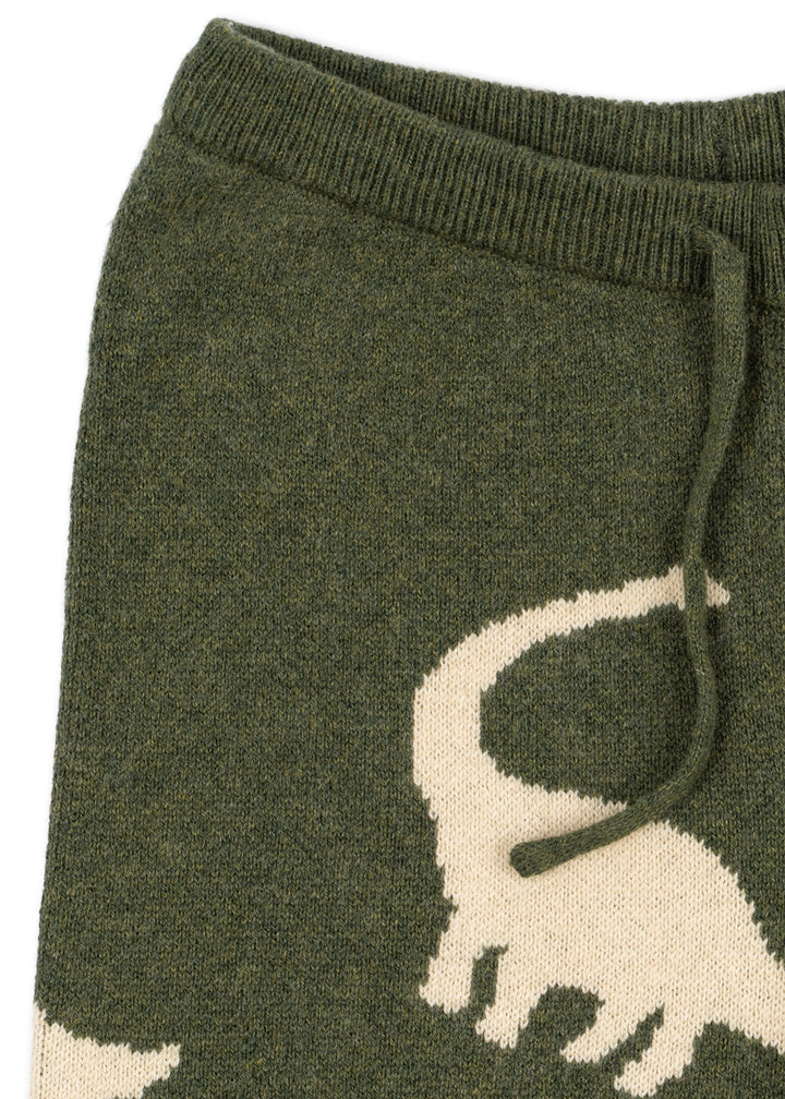 Lapis Pants Wool - Dino Vert
