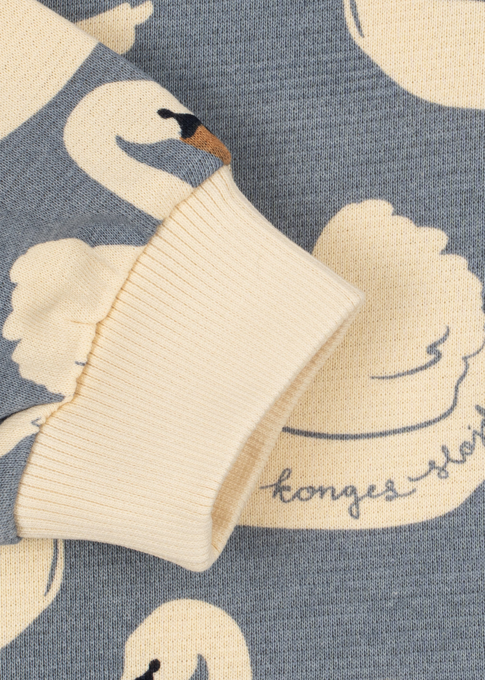 Loupy Sweat Dress - Swan
