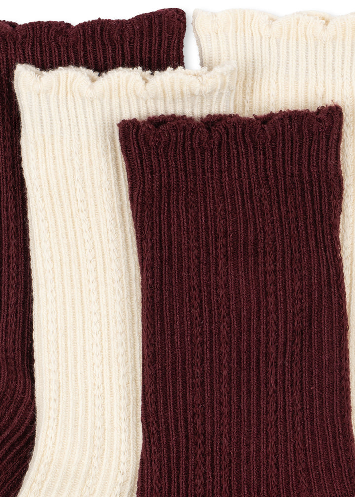2 Pack Pointelle Socks