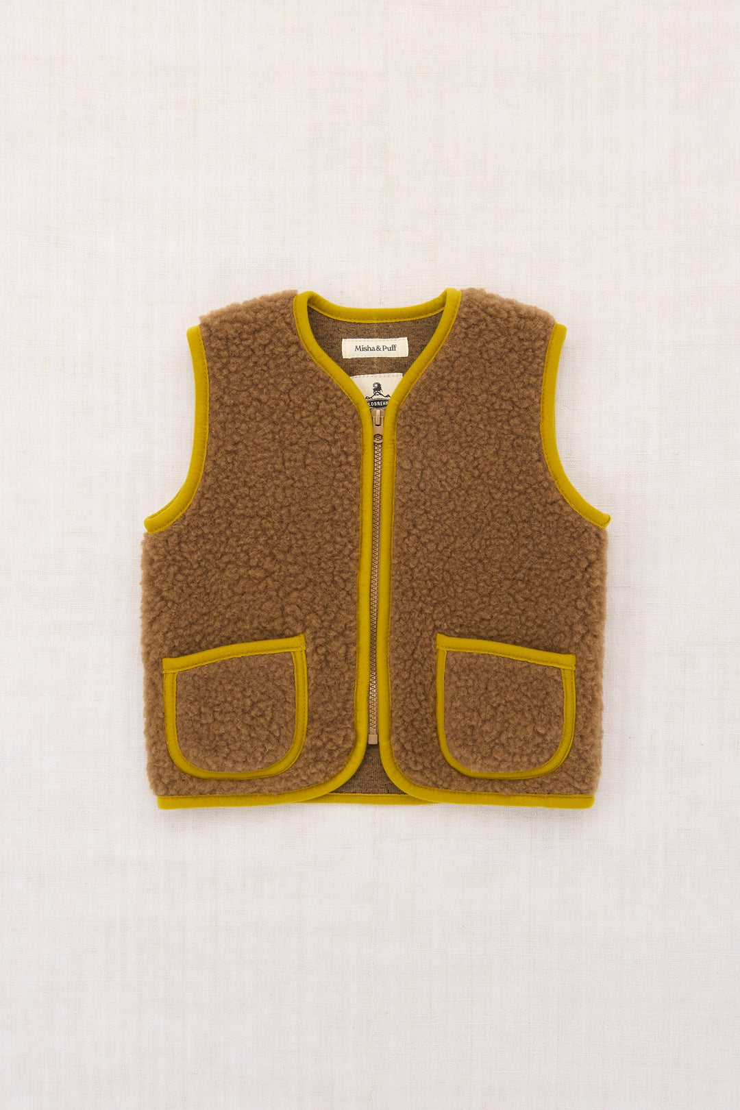 Pepitko Vest - Teddy Brown