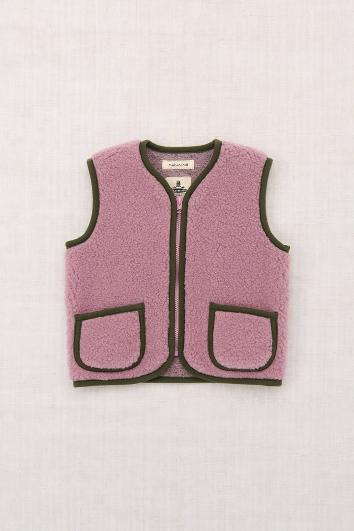 Pepitko Vest - Venetian Pink