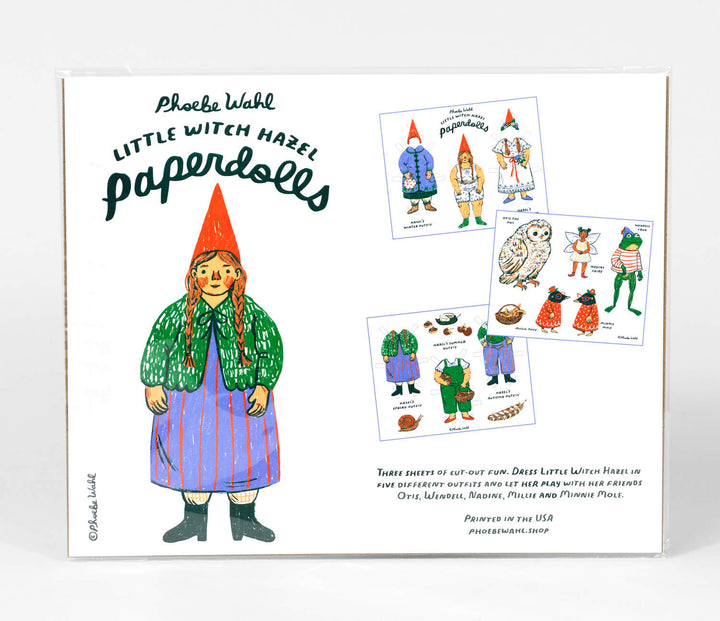 Little Witch Hazel Paper Dolls Set