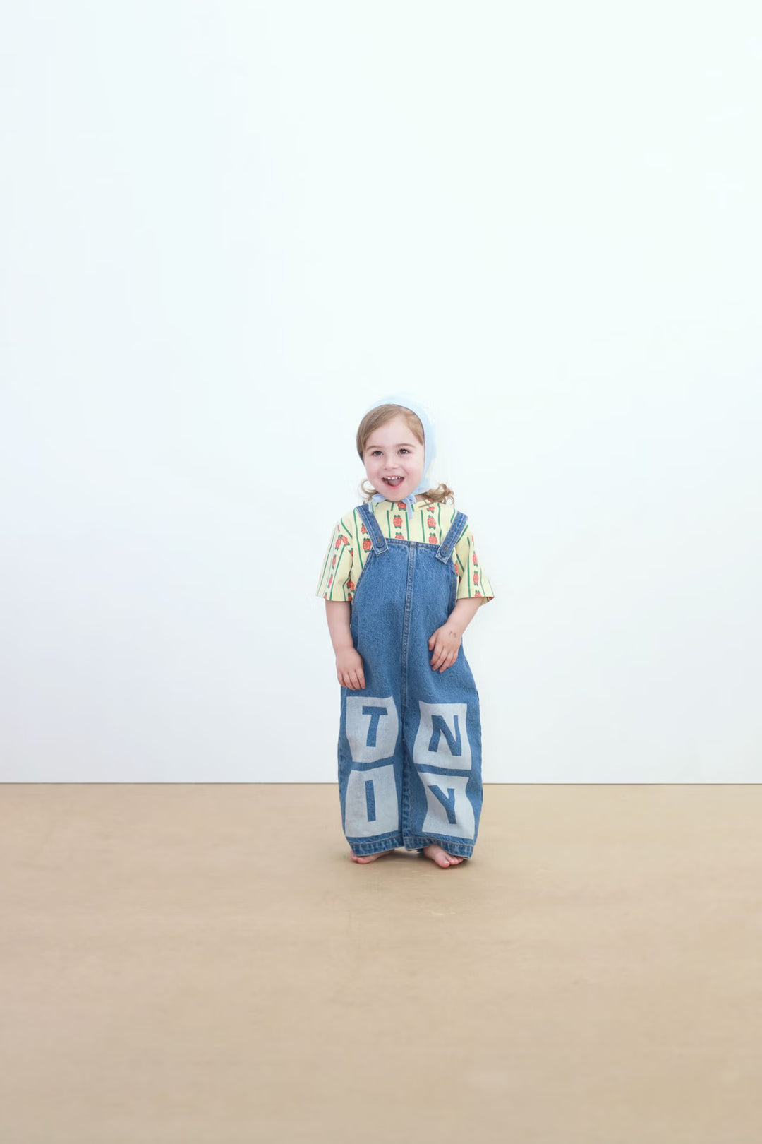 Rose Pattern Knitted Baby Tee