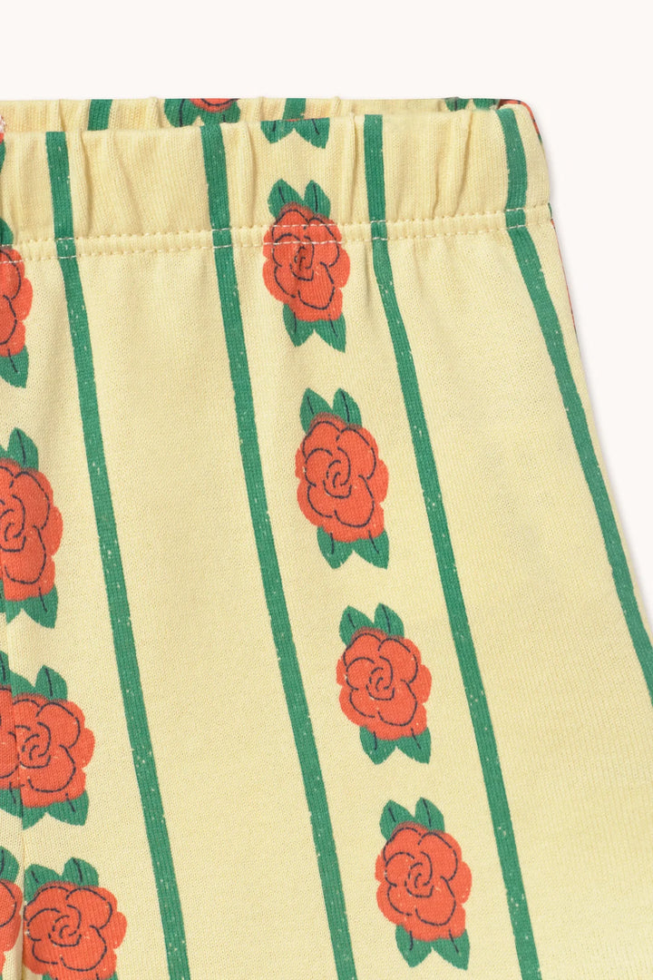 Rose Pattern Knitted Baby Shorts