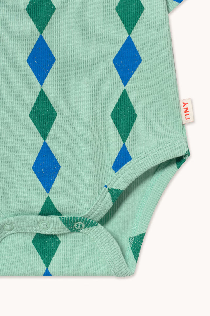 Diamonds Rib Onesie