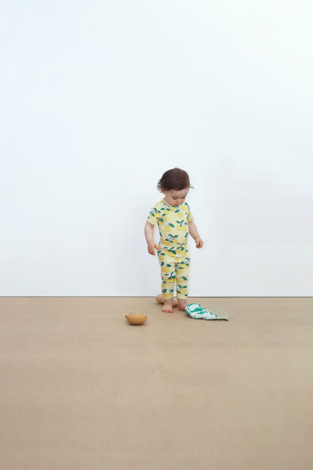 Oranges Rib Baby Pant