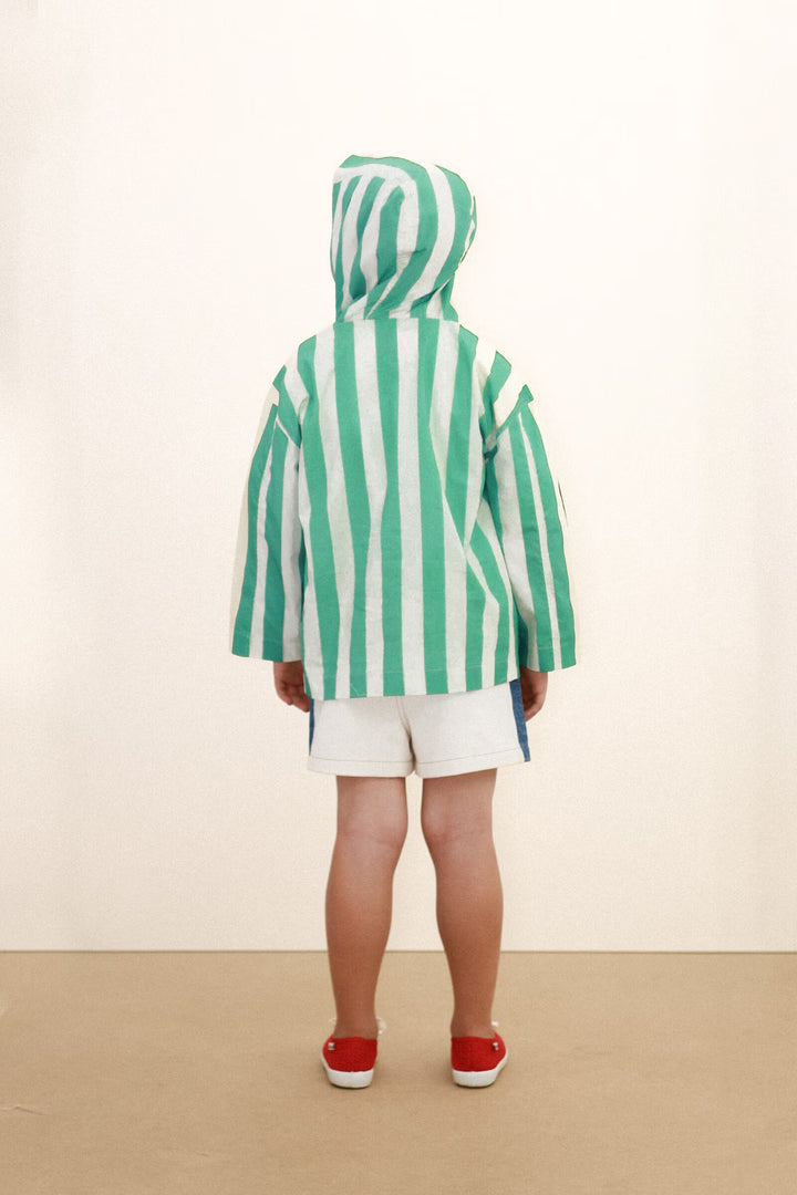 Emerald Stripes Light Jacket