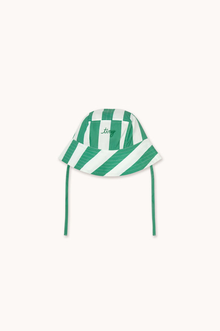 Emerald Stripes Bucket Hat