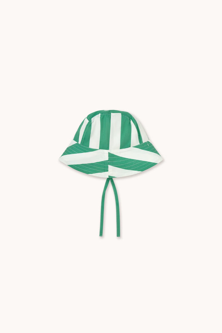 Emerald Stripes Bucket Hat