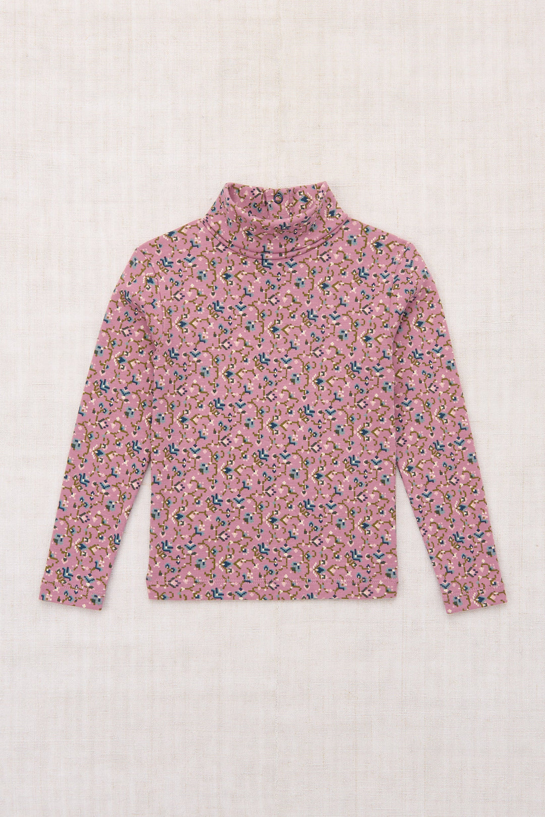Turtleneck - Antique Rose Millefleurs