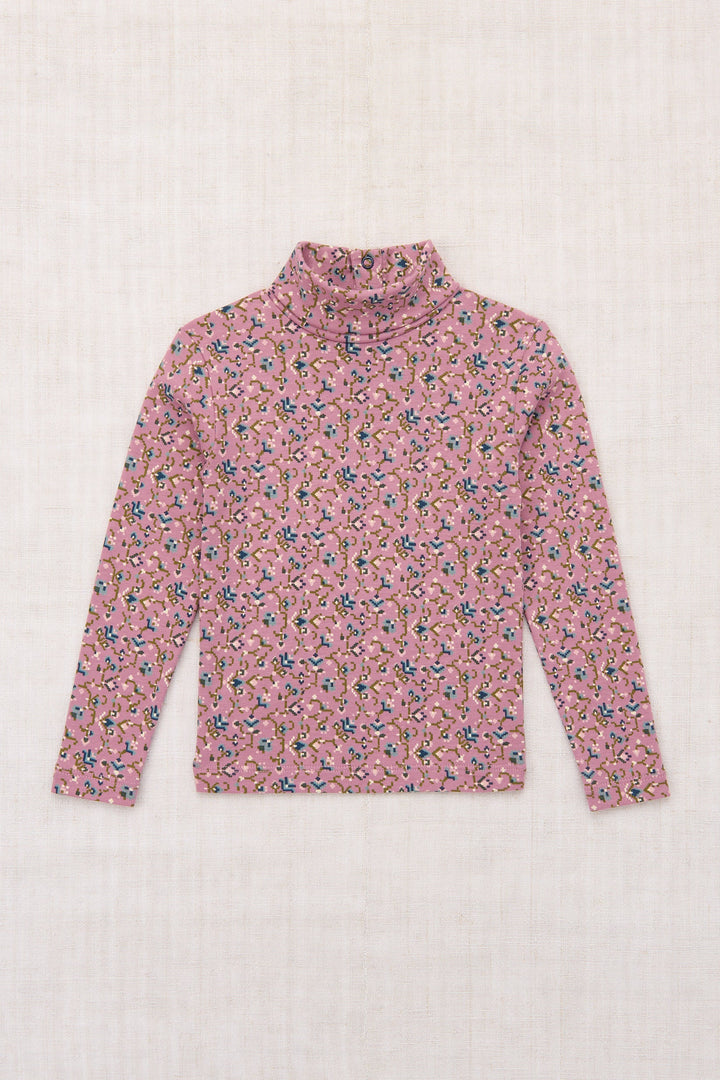 Turtleneck - Antique Rose Millefleurs