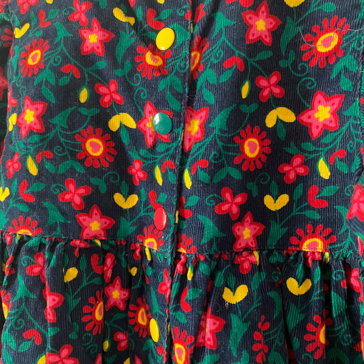 Vintage Gymboree Floral Dress Sz 24 mo