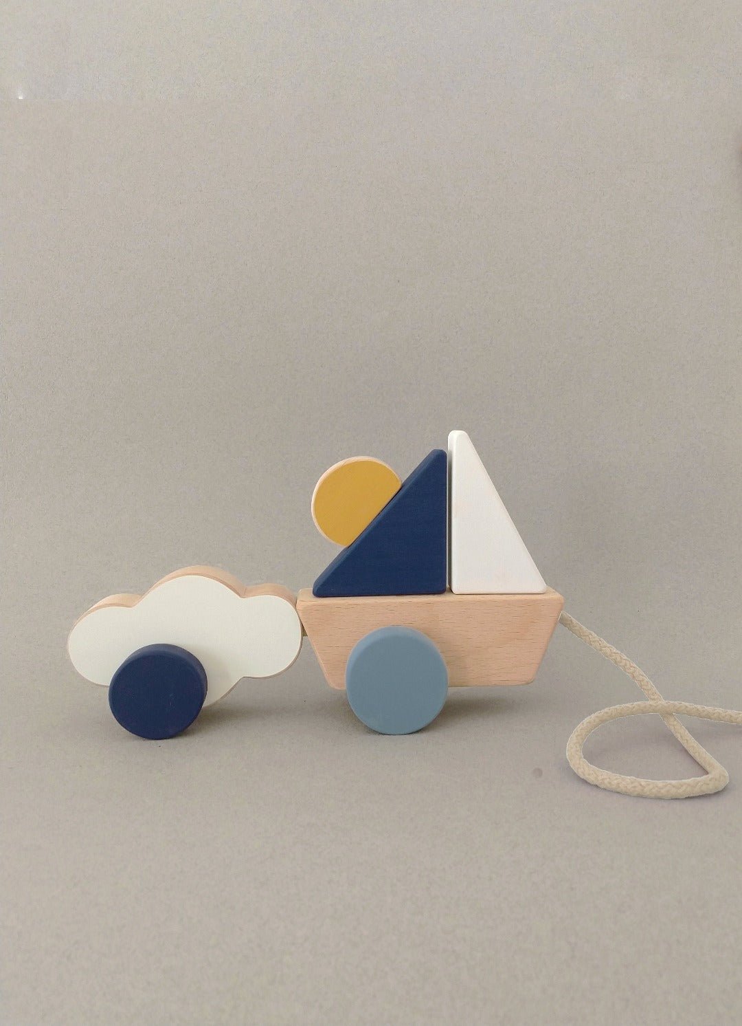 Boat & Cloud Pull Toy
