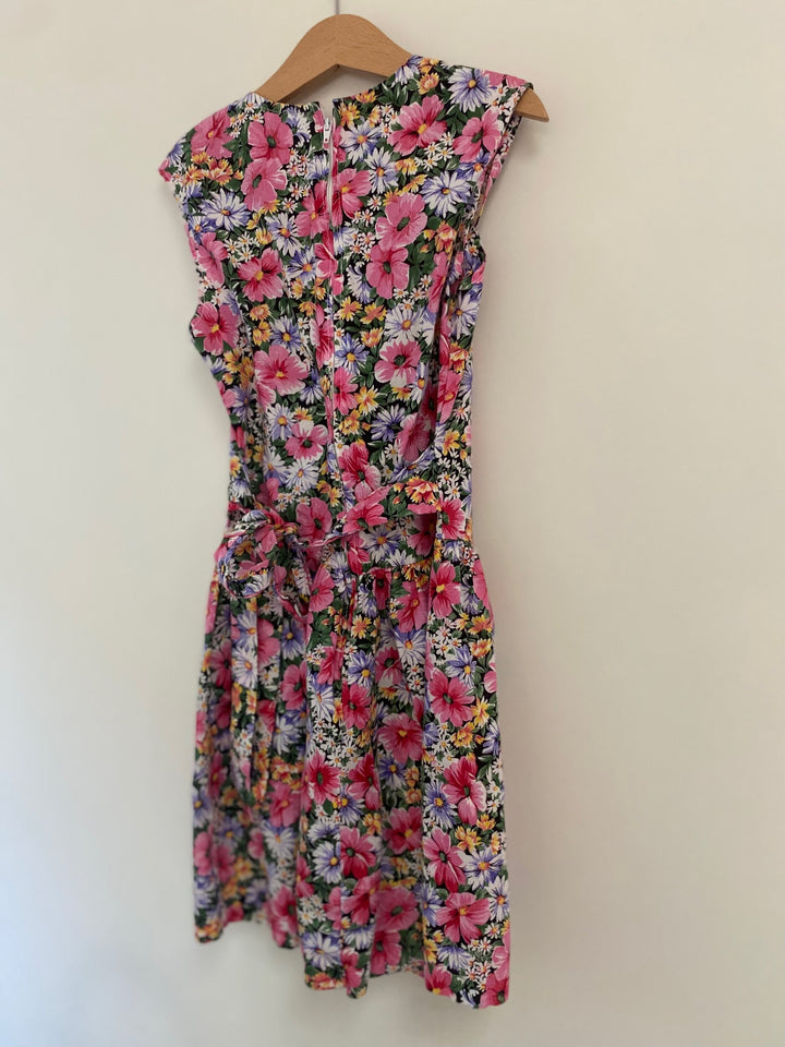 Vintage Floral Dress Sz ~10