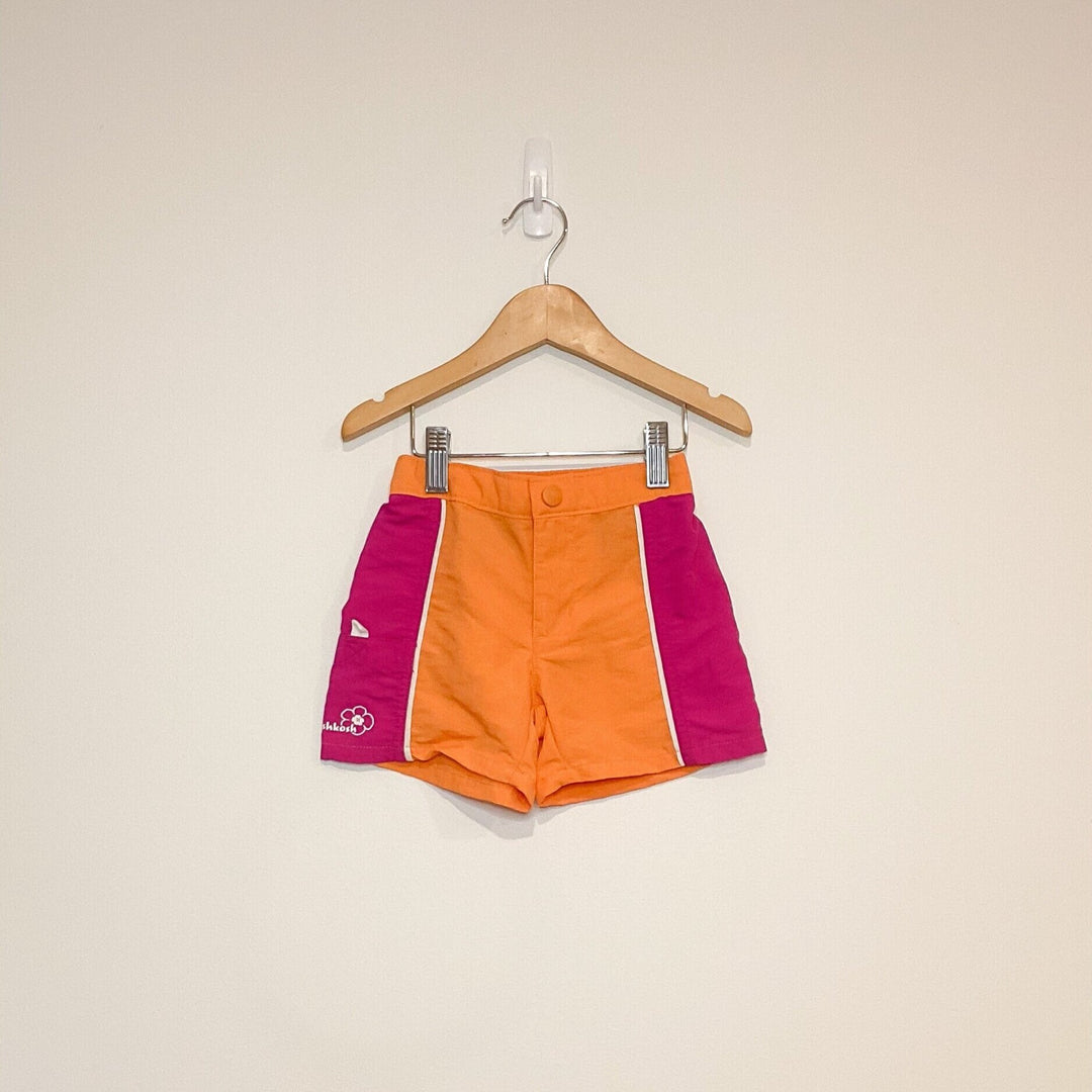 Pink/orange swim shorts from OshKosh.
