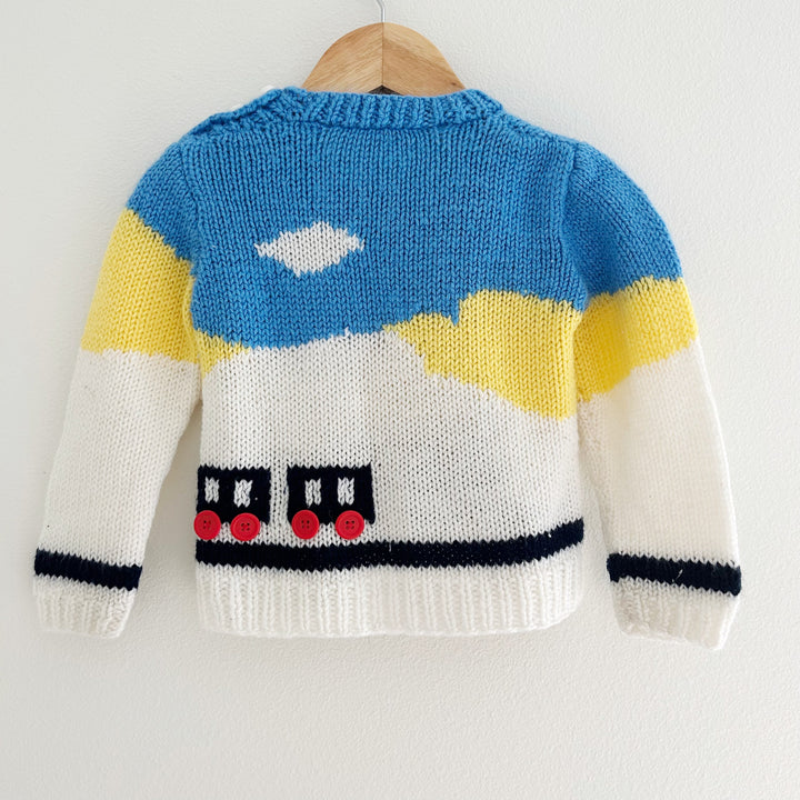 Knit Sweater Train Sz~24 mo/2
