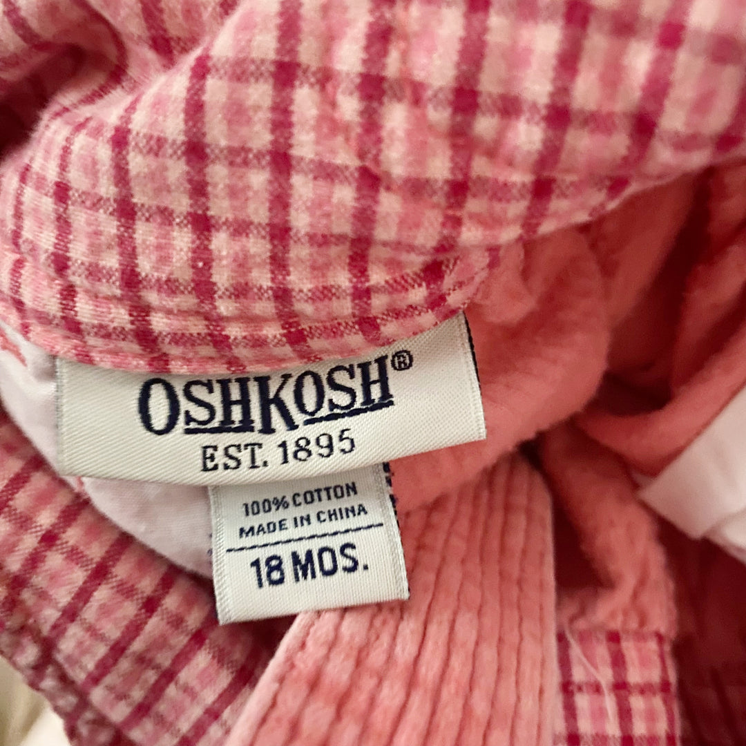 OshKosh Corduroy Overalls Sz 18 mo