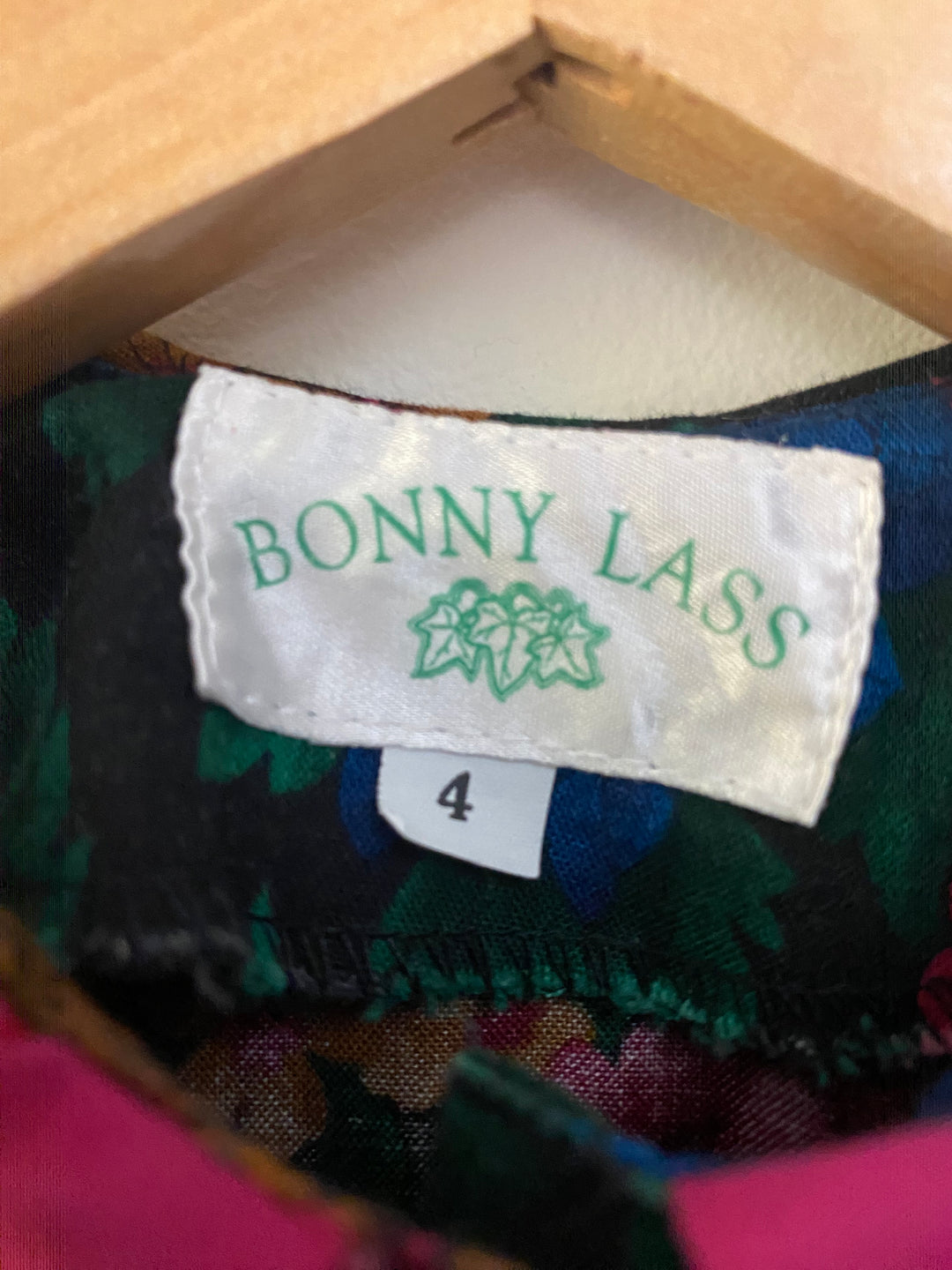 Vintage Bonny Lass Dress Sz 4