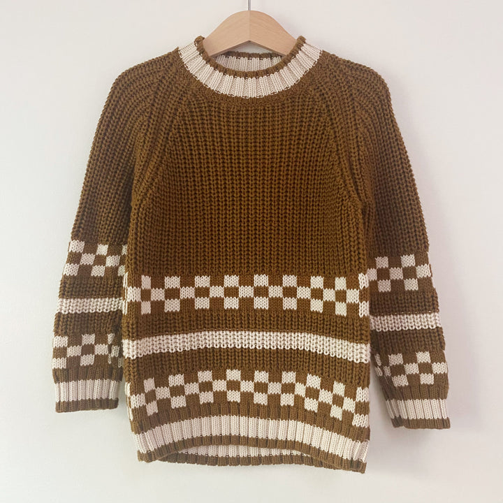 Fin & Vince Honeycomb Sweater Sz 4/5