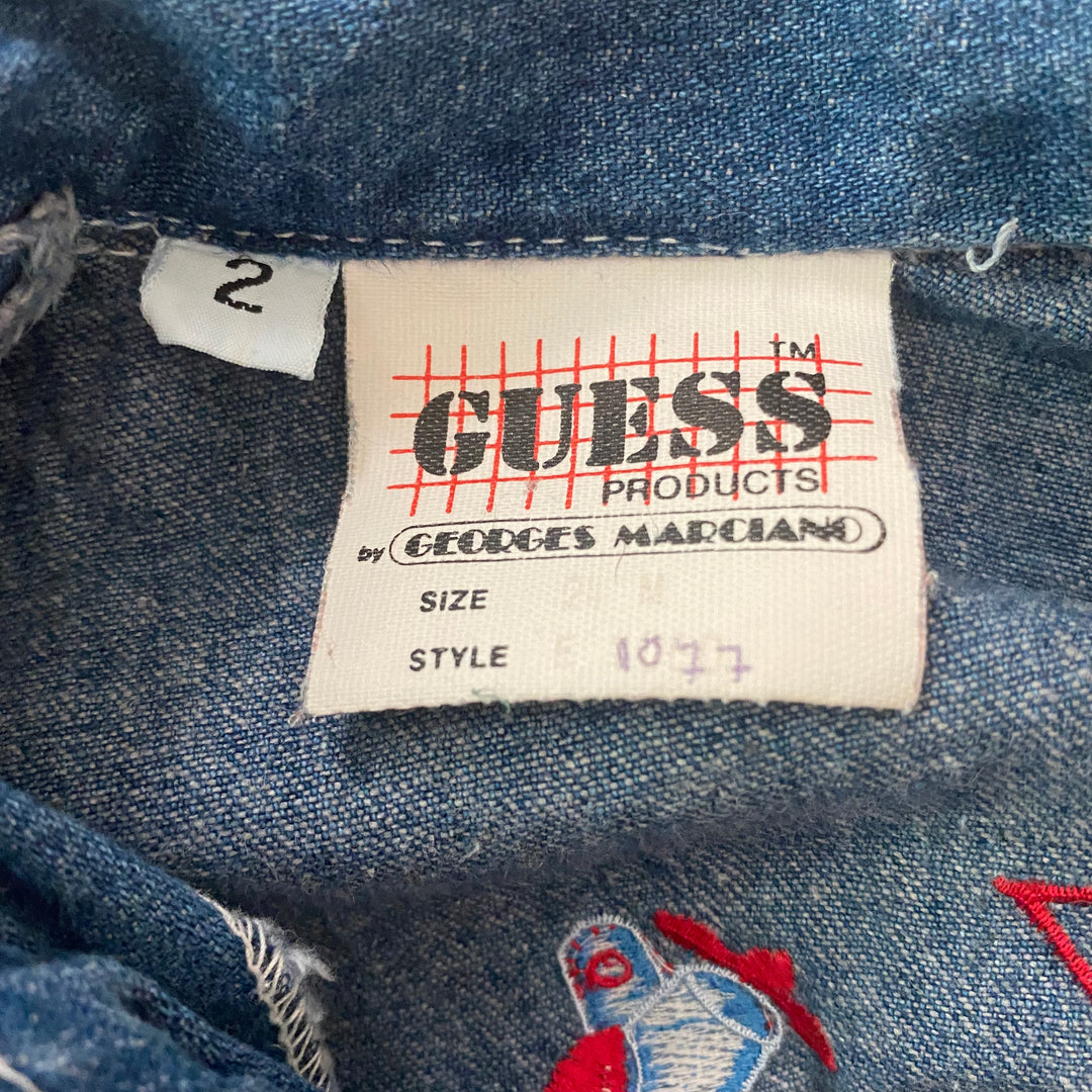 Vintage Guess Denim Jacket Sz 24 mo