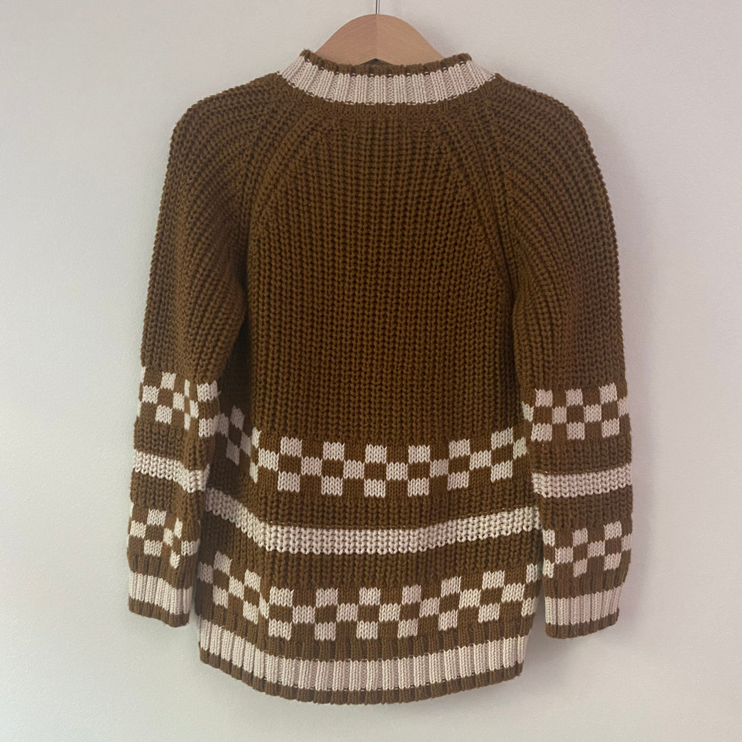 Fin & Vince Honeycomb Sweater Sz 4/5